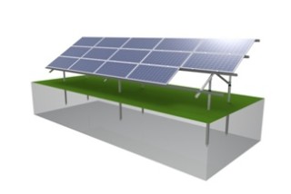 GS4 Ground Solar Mounting System